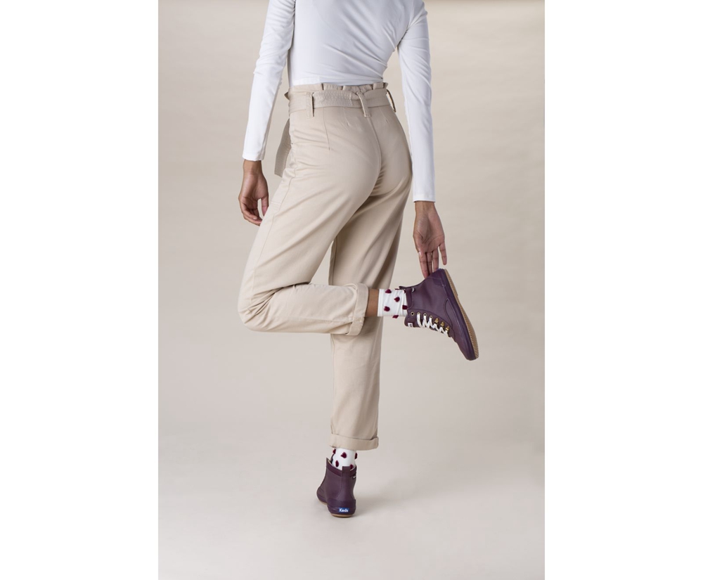 Botas Keds Mujer Morados - Scout Ii Water-Resistant Lona - 8936-JPQCB